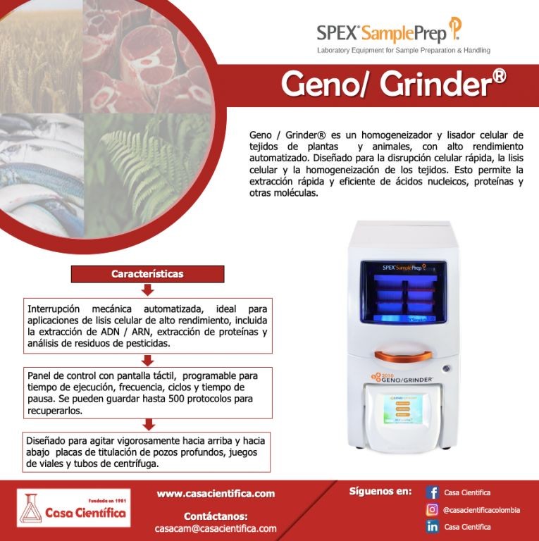 Geno / Grinder®  SpexSamplePrep